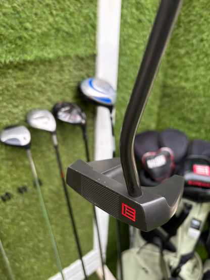 Ping i25 Irons, EVNROLL ER5 Putter, Mizuno S18 56°, Mizuno Zoid Hybrid, Mixed Woods & J.Lindeberg Stand Bag – 11 Clubs