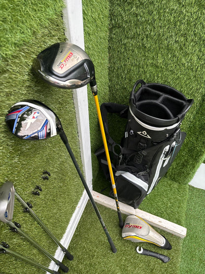 PING G5 Irons, Callaway XR 5 Wood, Nike SQ Dymo Driver, Vokey Wedge & Brand New Waterproof Stand Bag Golf Set