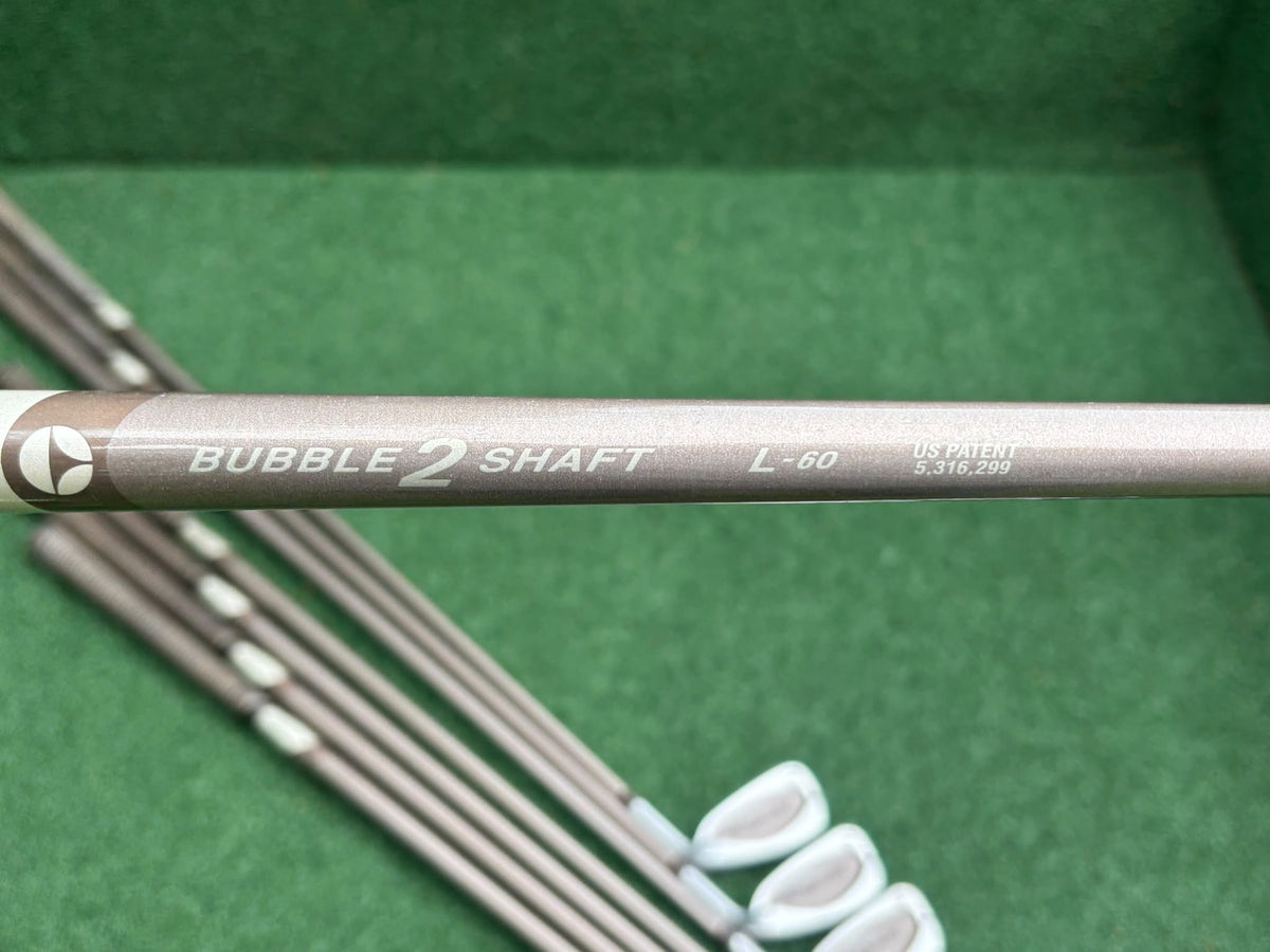 TaylorMade LCG 4–SW Ladies Irons – Bubble 2 L60 Graphite Shafts