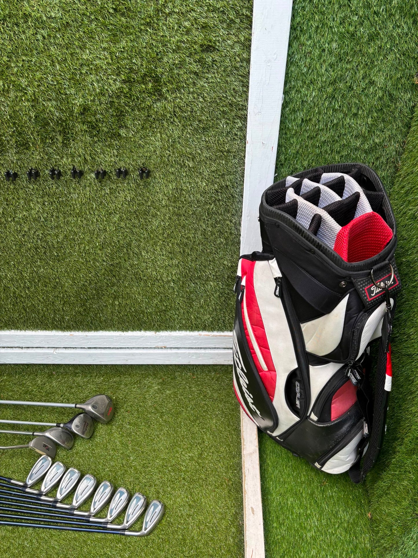 Texan Power Cavity Golf Complete Set & Titleist Bag - PLEASE  READ THE DESCRIPTION ABOUT THE BAG!!