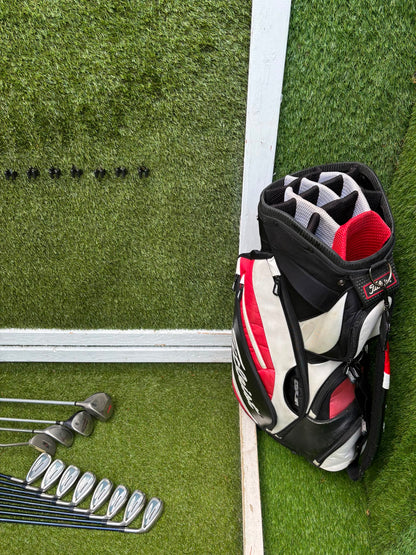 Texan Power Cavity Golf Complete Set & Titleist Bag - PLEASE  READ THE DESCRIPTION ABOUT THE BAG!!