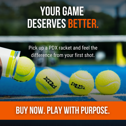 PDX Tormenta Intermediate Padel Racket | Complimentary Racket Carrier Bag | Full Carbon Fibre | 365g Diamond | Power