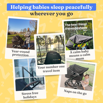 SnoozeShade Original: sun and sleep shade for carrycots, prams and bassinets