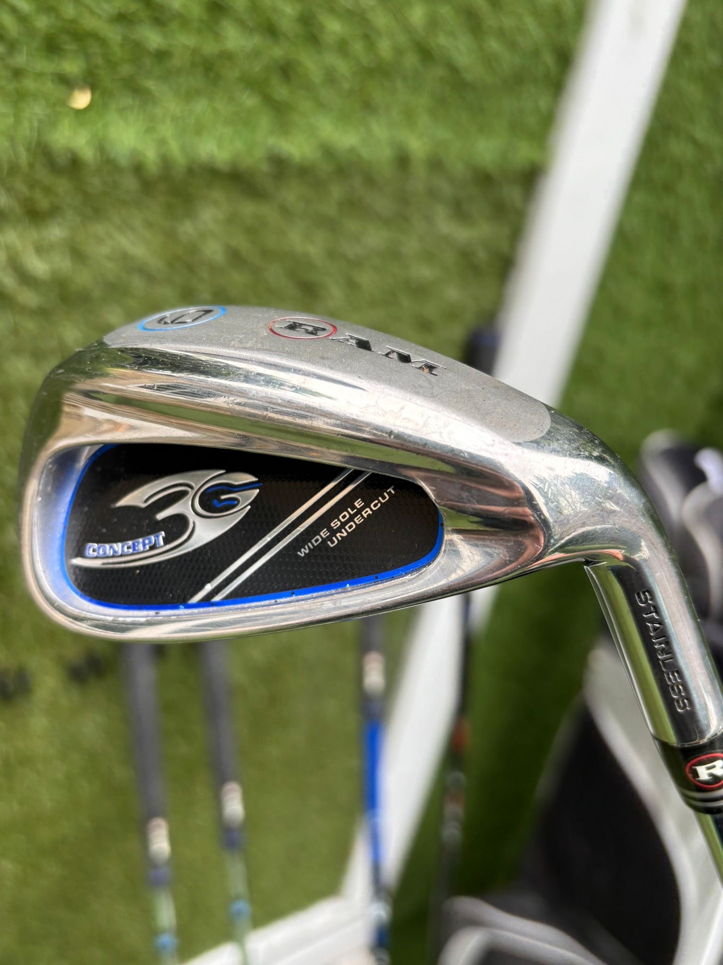 RAM Concept SG Full Golf Set 5–SW + 460cc Driver, Hybrids, Putter & Cart Bag