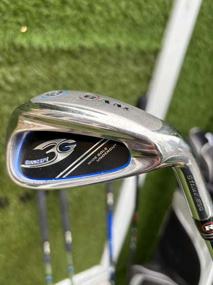 RAM Concept SG Full Golf Set 5–SW + 460cc Driver, Hybrids, Putter & Cart Bag