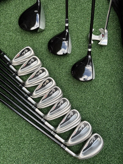 Confidence CG460 3–SW Irons, 10.5° Driver, 3 & 5 Woods, Putter & Matching Bag – Unused Condition