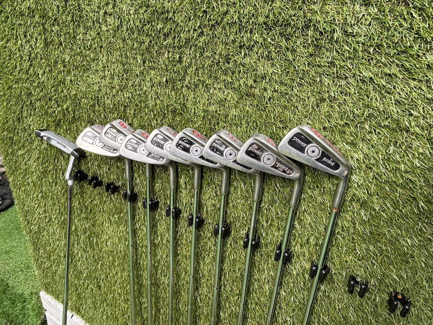 12 Club Complete Golf Set with Cavity-Back Irons & Stand Bag
