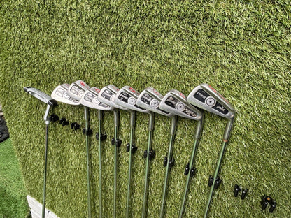 12 Club Complete Golf Set with Cavity-Back Irons & Stand Bag