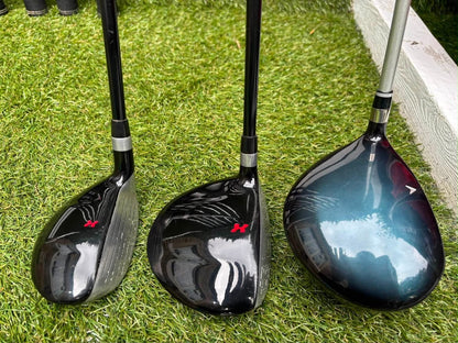 Jaxx RX II Complete Golf Set – Slazenger Panther Ti Driver, Woods, Wedge, Putter & Stand Bag