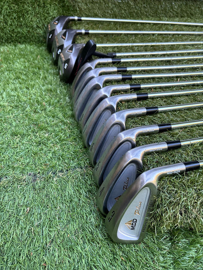 MDD Plus Full Golf Set 3–SW + Oversize Woods + New Proline Cart Bag
