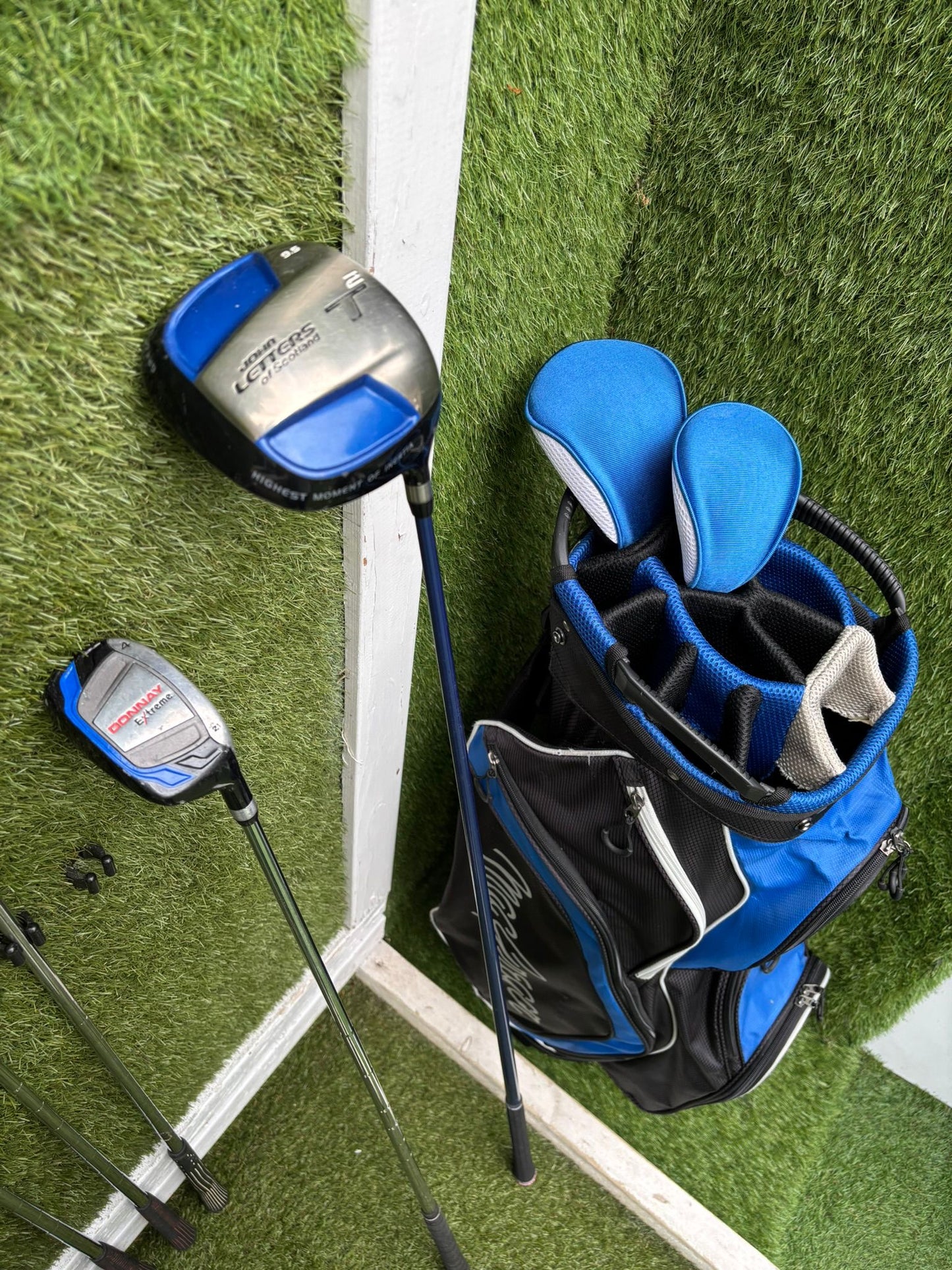 Z-Model II 3-SW Irons, Ping Zing 2 Red Dot 2 Iron, Driver, Hybrid & MacGregor Bag