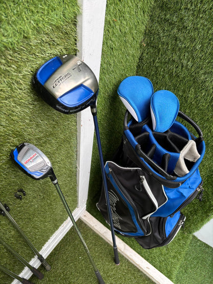 Z-Model II 3-SW Irons, Ping Zing 2 Red Dot 2 Iron, Driver, Hybrid & MacGregor Bag