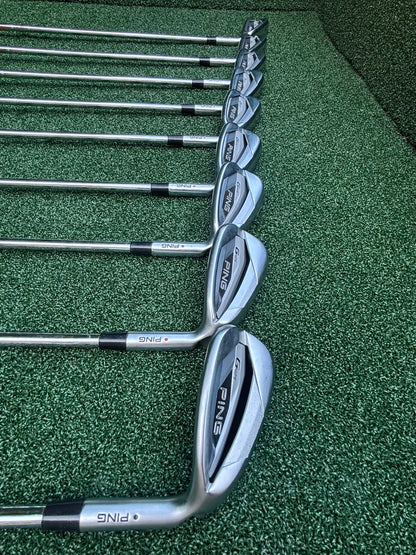 Ping G425 Rare Full 9-Club Iron Set – 4-9, PW, UW & SW + Fast Free Delivery