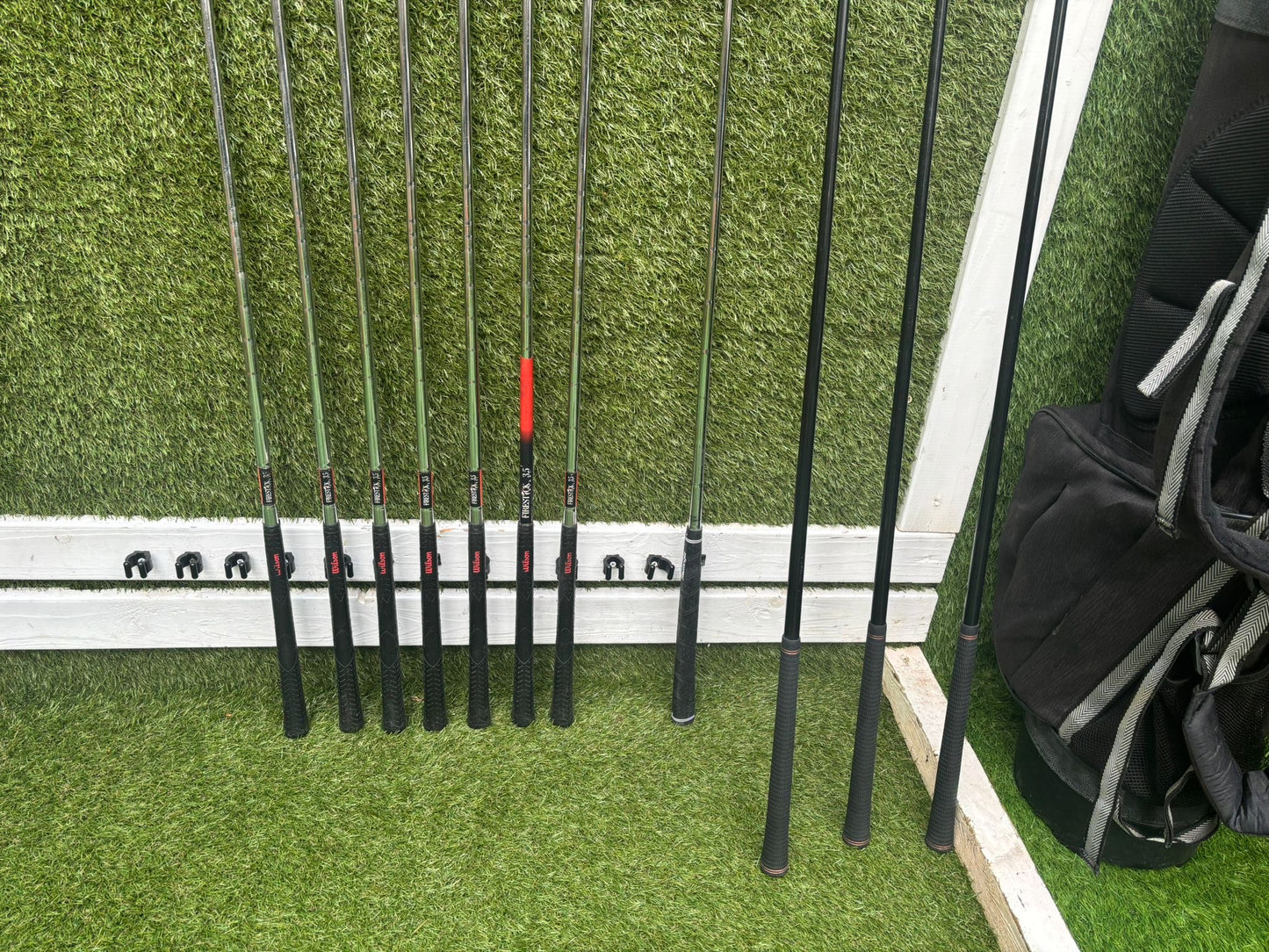 🔥 Wilson Ultra Irons + Vantage Vision Woods + Slazenger Putter