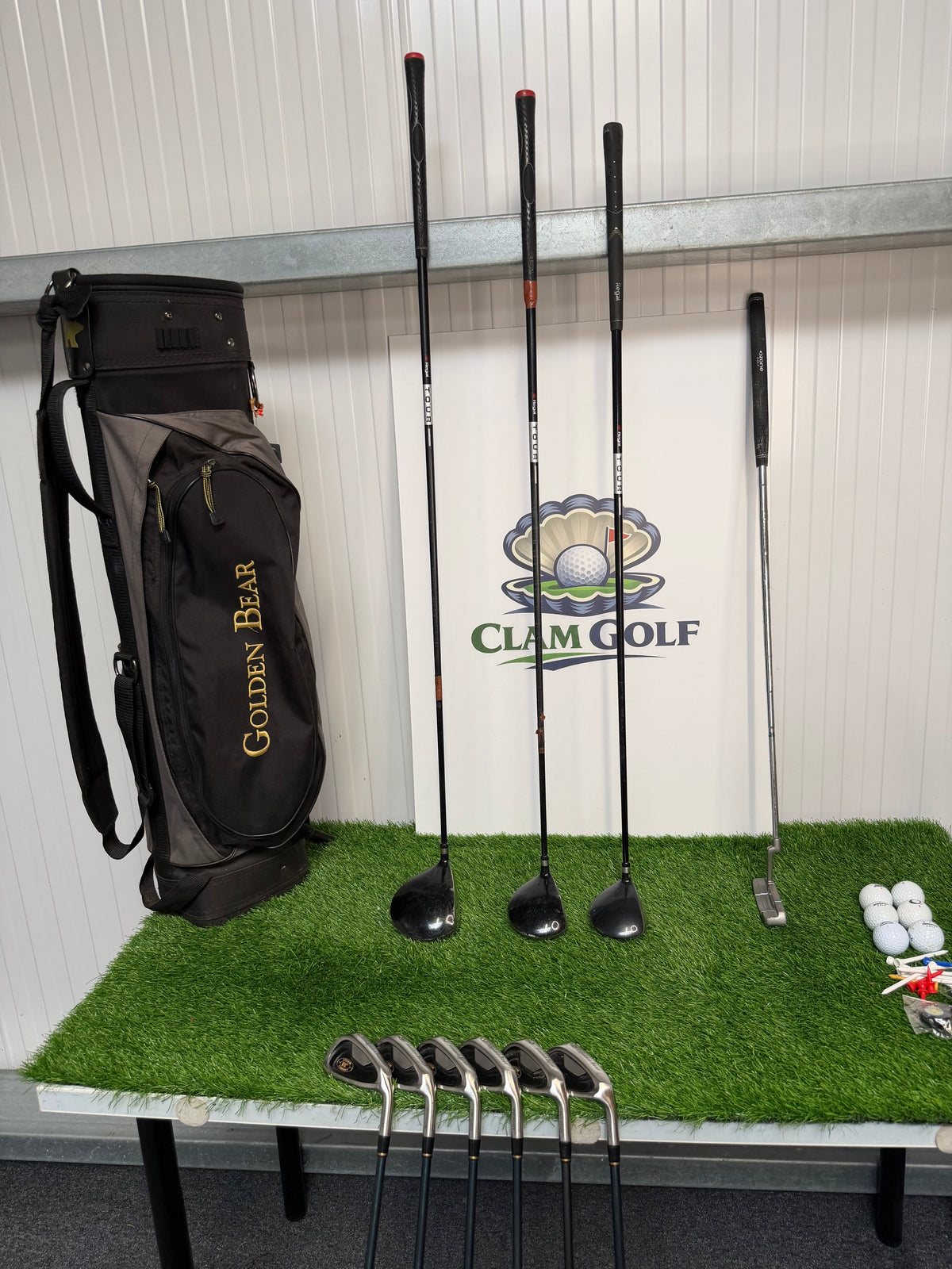 Men’s Right-Handed Golden Bear Golf Set – Ideal for Beginners