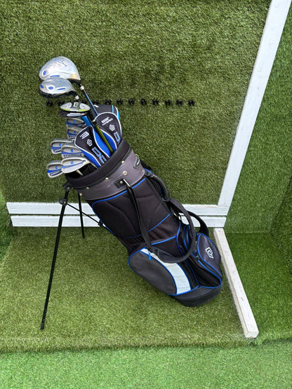 Dunlop DDH SB-21 Golf Set with Benross Hybrid & Stand Bag - Free DPD Delivery