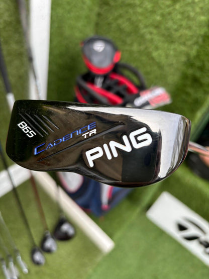 TaylorMade Tour Preferred MC Irons (4–PW) + Burner Driver, R9 Fairway, Callaway Hybrid, Ping Cadence Putter & TaylorMade Bag