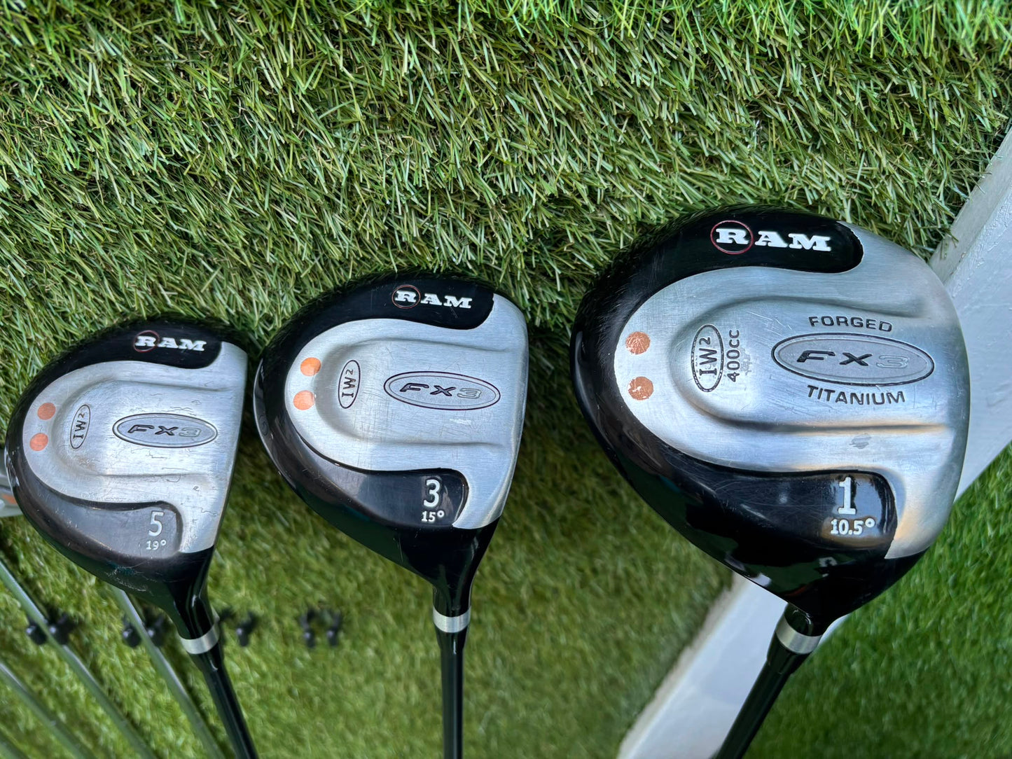 RAM FX3 Complete Golf Package  MD Players Putter & Wilson Stand Bag