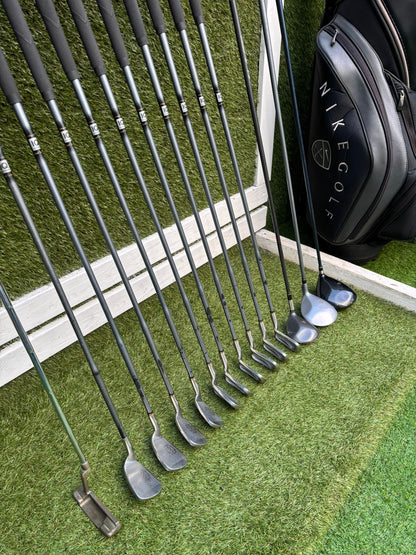 King Cobra II Oversize Irons (3–SW) + Cobra Woods + Ping Anser Putter + Nike Golf Bag Free P&P