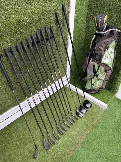 Gary Player Gran-Prix Complete Golf Set – TaylorMade R540 Driver & Wilson Staff Stand Bag
