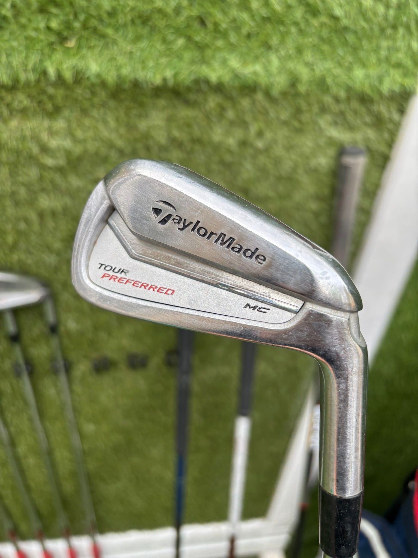 TaylorMade Tour Preferred MC Irons (4–PW) + Burner Driver, R9 Fairway, Callaway Hybrid, Ping Cadence Putter & TaylorMade Bag