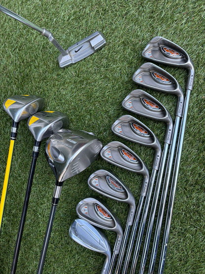 Ping G10 Irons Set + TaylorMade r7 Driver + Nike SQ Woods + Ping Glide Wedge + Cobra Stand Bag