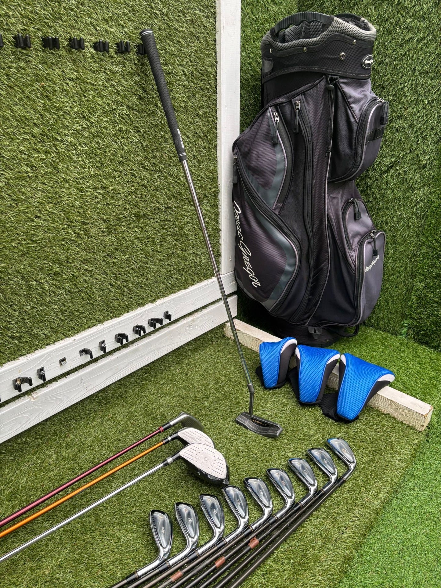 MacGregor VIP Tourney Full Set + Ryder & Adams Woods – £214.00 
Delivered