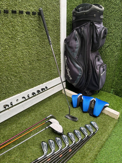 MacGregor VIP Tourney Full Set + Ryder & Adams Woods – £214.00 
Delivered