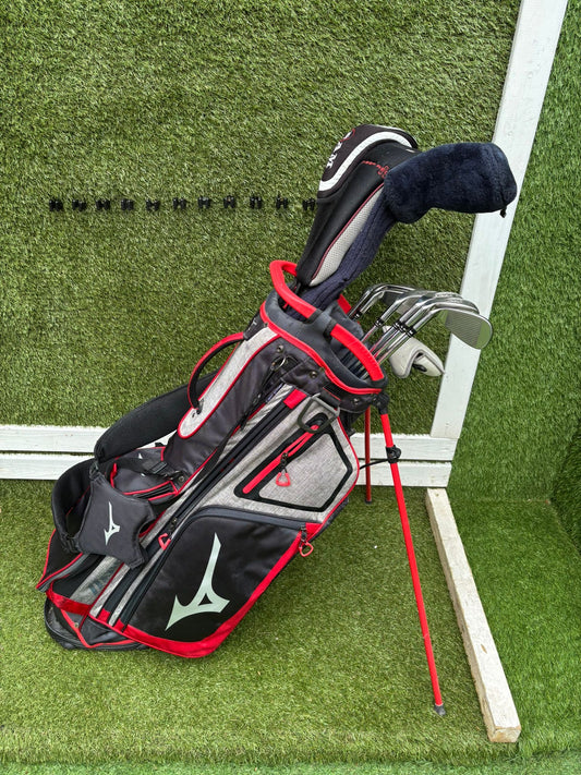 Wilson Deep Red Woods + Ram Concept Irons Set + Mizuno Stand Bag - Free P&P