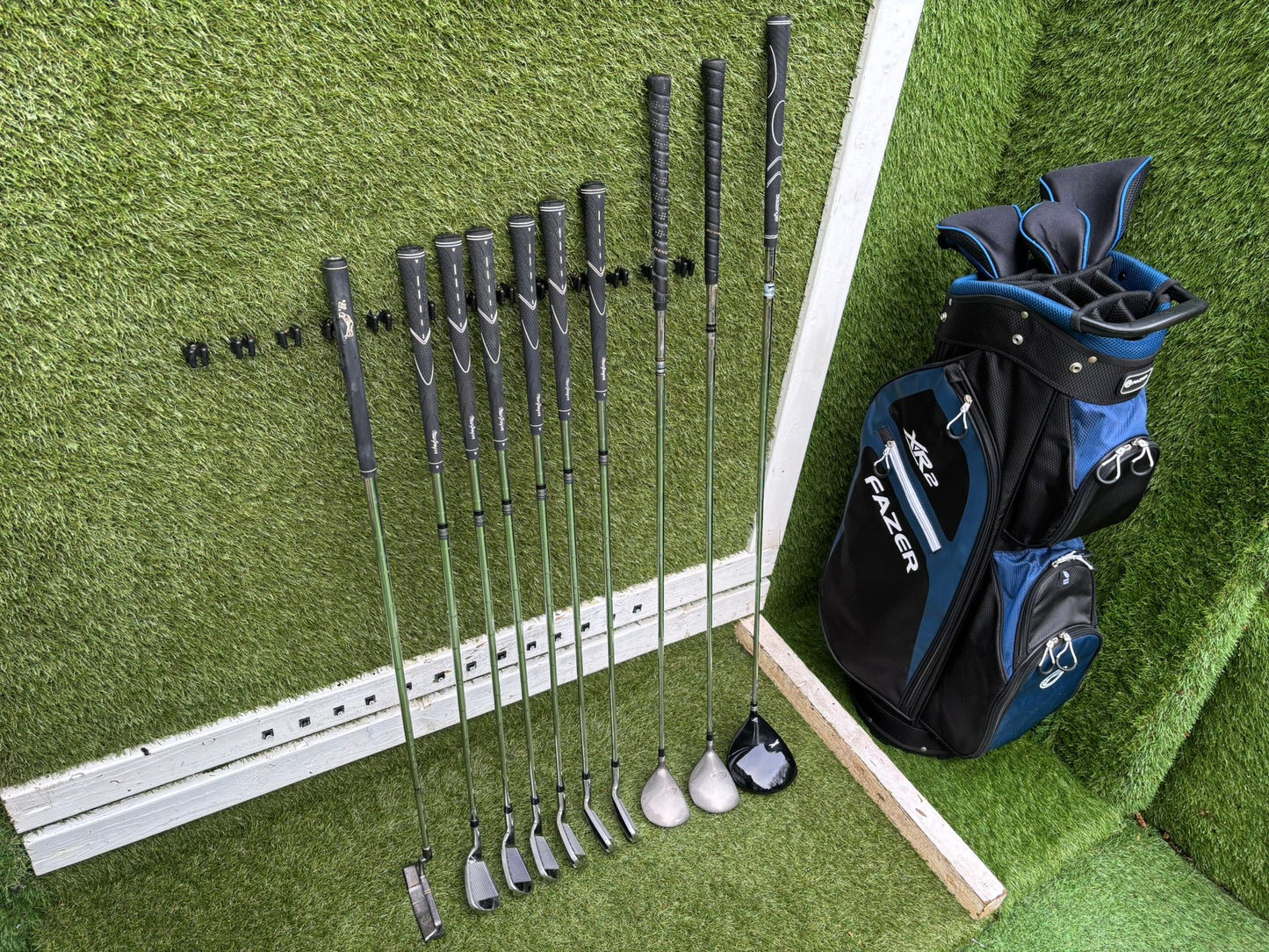 MacGregor CG-3000 Golf Set + XR2 Cart Bag – 10 Clubs - Bag Free P&P