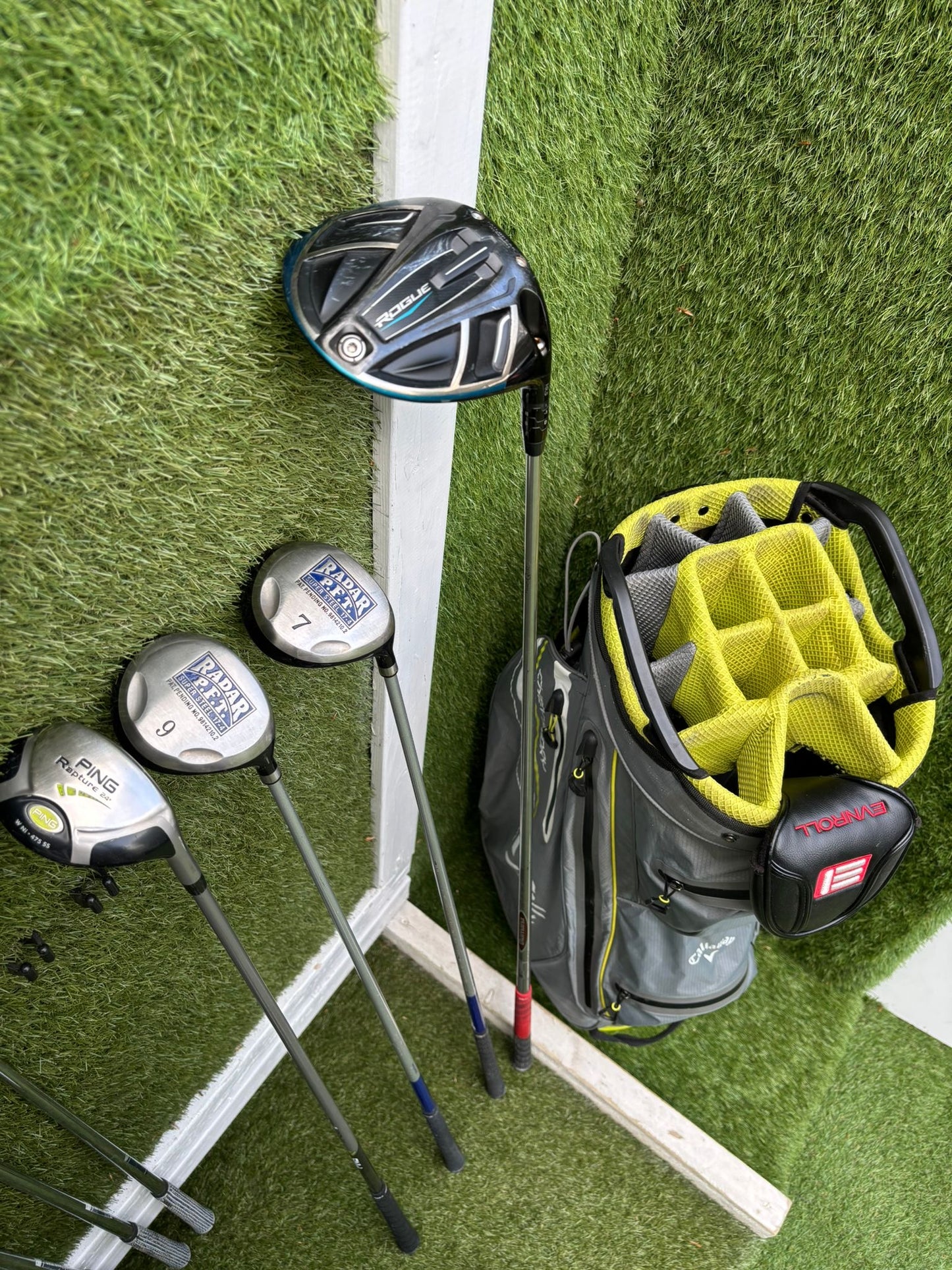 Titleist ZM Forged Iron Set + Callaway Rogue Driver Bundle