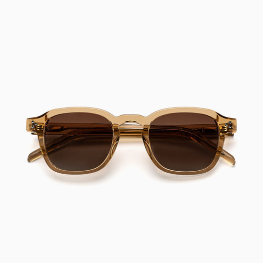 NEVA Polarised Sunglasses, Unisex, Crystal Brown, Brown Gradient by TrueVivid