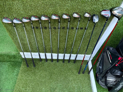 Slazenger Big Eze Complete Golf Package – Wilson 5 Wood, Hybrid, Dunlop Putter & Stromberg H2O Proof Waterproof Bag