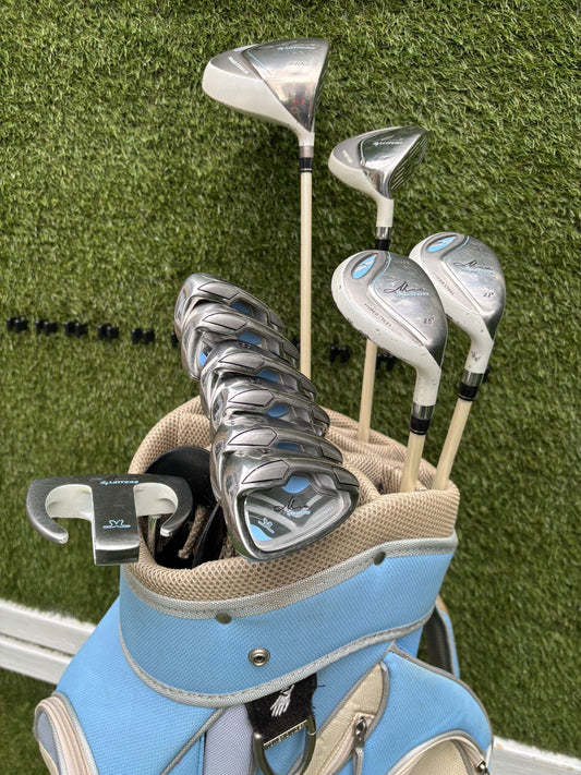 John Letters Ladies Golf Set (6–SW Irons) + Driver, Hybrids & Matching Bag