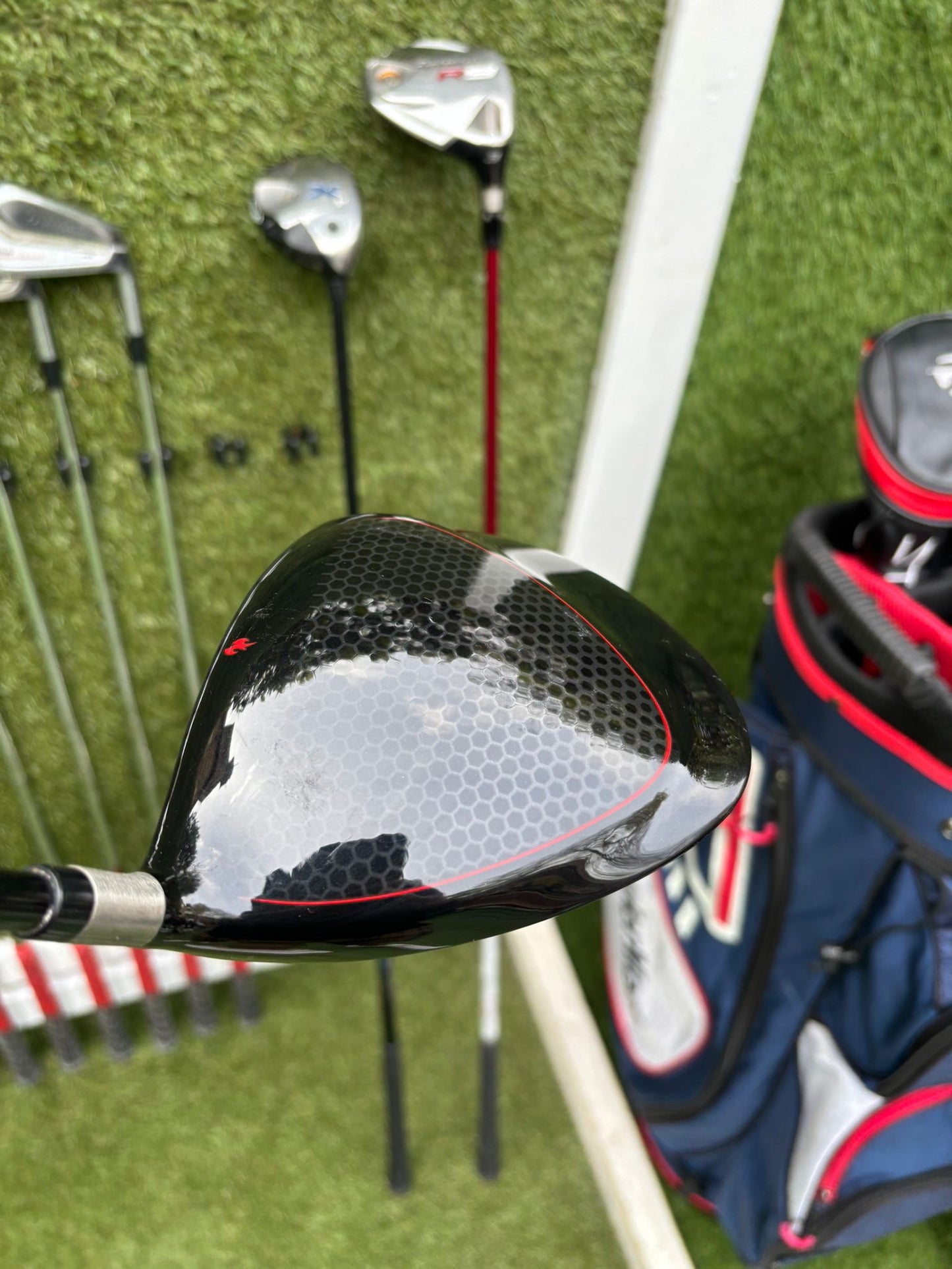 TaylorMade Tour Preferred MC Irons (4–PW) + Burner Driver, R9 Fairway, Callaway Hybrid, Ping Cadence Putter & TaylorMade Bag