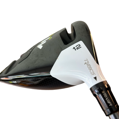 TaylorMade M2 D-Type 12 Degree Pro 56 Regular Flex Graphite Shaft Head Cover Included Golf Pride Mid Size Grip - RH