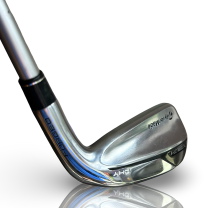 TaylorMade Stealth DHY 3 Iron 19 Degree Forged Graphite Ascent 75HY Stiff Flex Recently Fitted Grip
