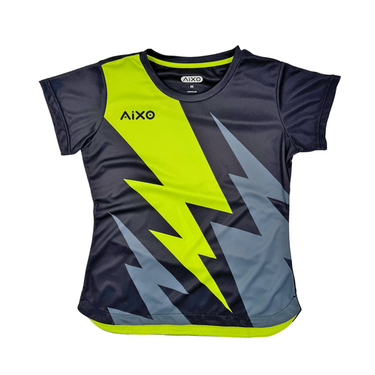 Aixo Bolt 3 Womens T Shirt - Black