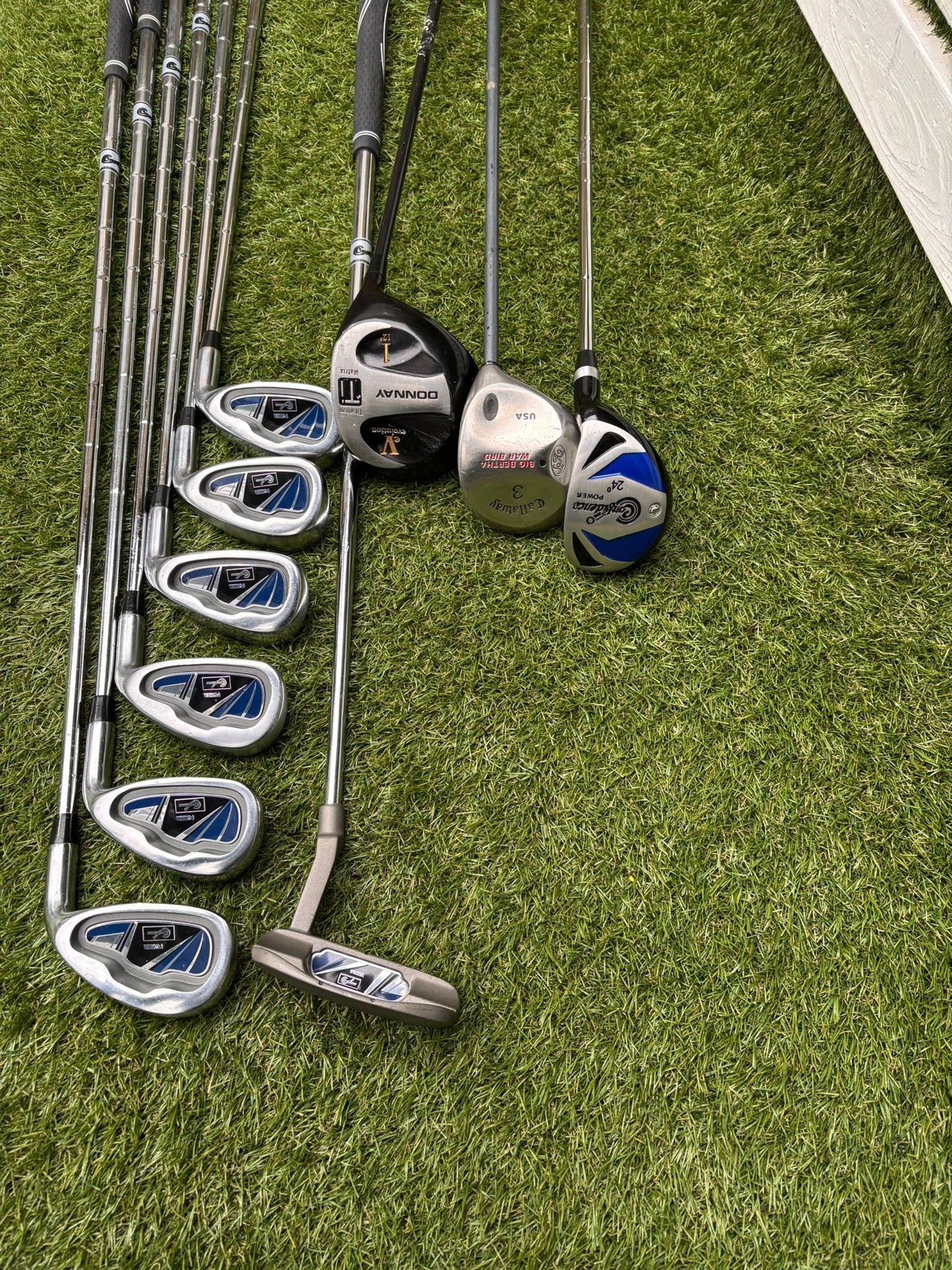 Confidence Complete Golf Set with Stand Bag (10 Clubs) Free Delivery