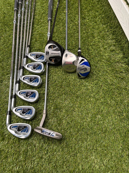 Confidence Complete Golf Set with Stand Bag (10 Clubs) Free Delivery