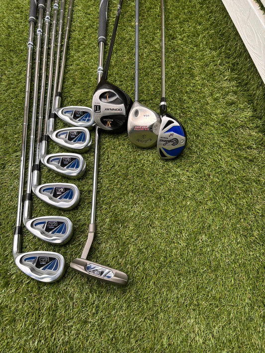 Confidence Complete Golf Set with Stand Bag (10 Clubs) Free Delivery