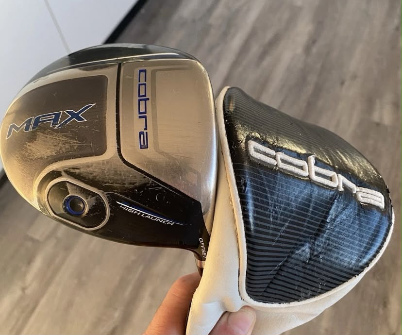 Cobra Max Offset 11.5 degree driver with matching head cover