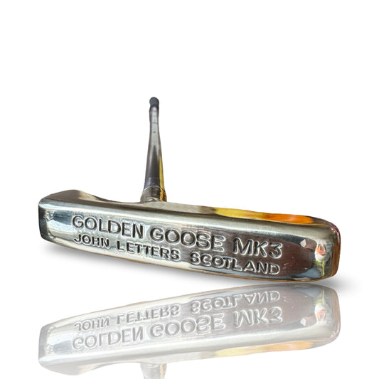 John Letters Putter 34.5 inch Long  Stunning Golden Goose MK3 Collectors item