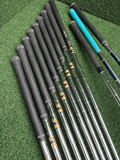 Cleveland Complete Golf Set – TA6 3–PW Irons, Ti460 Driver, Steel 15° Wood, HALO Hybrid & Cart Bag