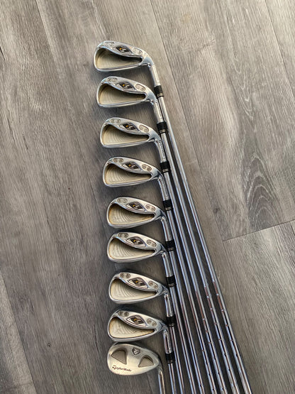 TaylorMade RAC R7 CGB Max Irons 4-PW AW SW (9 Clubs)