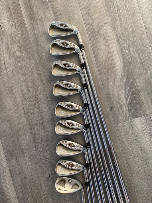TaylorMade RAC R7 CGB Max Irons 4-PW AW SW (9 Clubs)