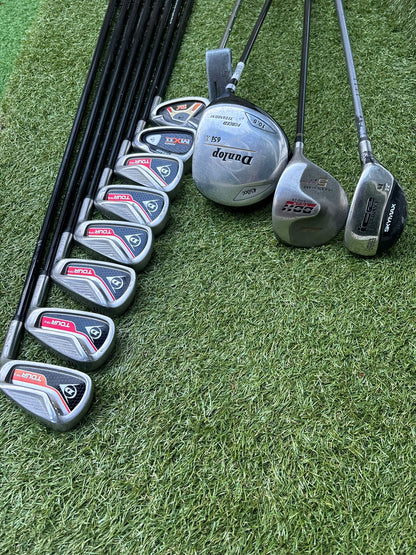 Dunlop Starter Golf Set – Tour TP II Irons, 450cc Driver, Hybrid & Dunlop Stand Bag