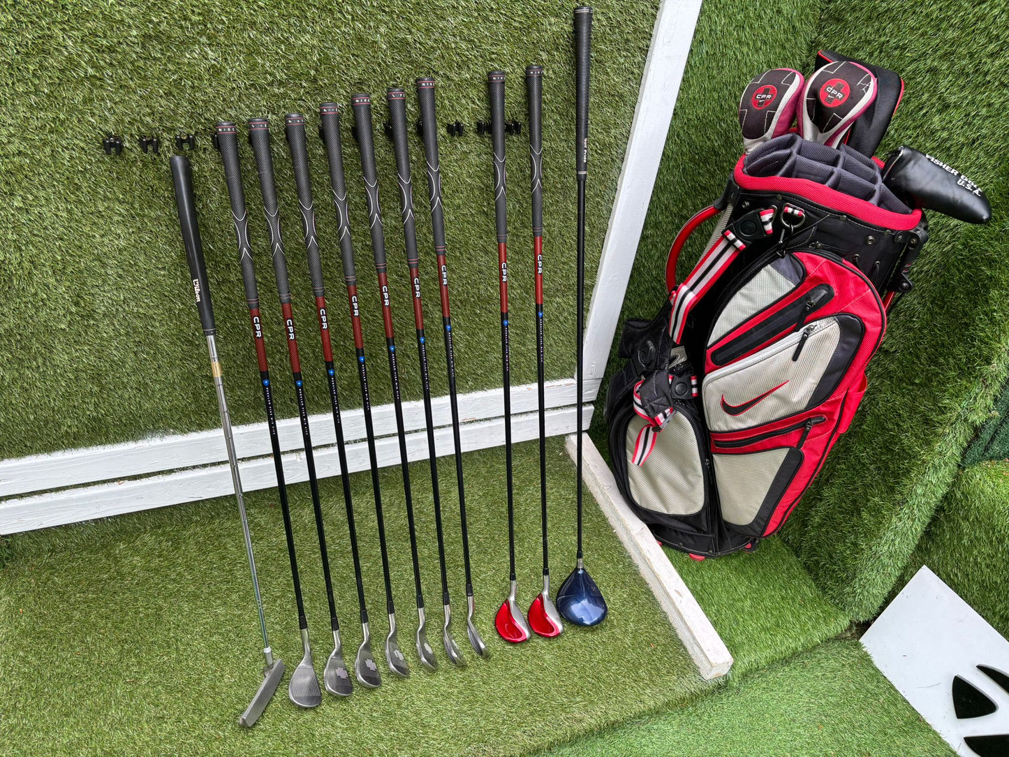 Nike CPR Full Matching Graphite Golf Set + Nike Stand Bag