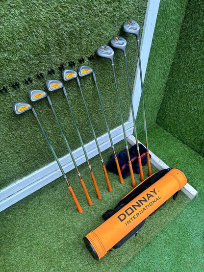 Donnay Pro One Junior Golf Set with Matching Woods, Bag & Headcovers