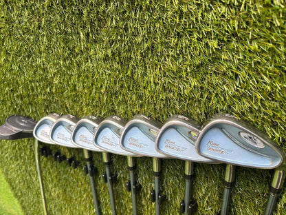Cobra 3100 I/H Ladies Graphite Irons, Callaway Solaire Woods & RAM Force Cart Bag